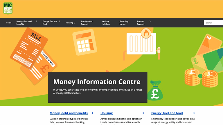 Money Information Centre website