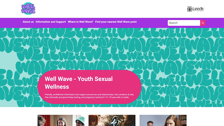 Well Wave website